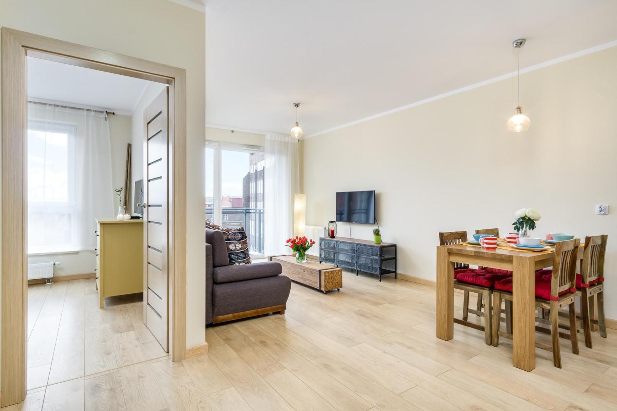 Elite Apartments Cityview Center Гданск Екстериор снимка